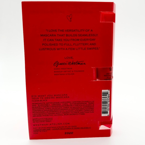 🌸 3 for $33 Westman Atelier Eye Want You Mascara Clean Black - Picture 3 of 3